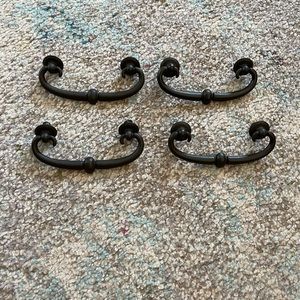 Bundle 4 piece cabient dresser handle pull, 4-inches